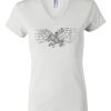 Women's Short Sleeve V-Neck T-Shirt Thumbnail