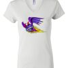 Women's Short Sleeve V-Neck T-Shirt Thumbnail