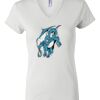 Women's Short Sleeve V-Neck T-Shirt Thumbnail