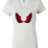 Women's Short Sleeve V-Neck T-Shirt Thumbnail