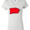 Women's Short Sleeve V-Neck T-Shirt Thumbnail