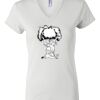 Women's Short Sleeve V-Neck T-Shirt Thumbnail