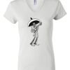 Women's Short Sleeve V-Neck T-Shirt Thumbnail