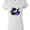 Women's Short Sleeve V-Neck T-Shirt Thumbnail