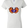 Women's Short Sleeve V-Neck T-Shirt Thumbnail