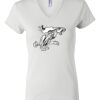 Women's Short Sleeve V-Neck T-Shirt Thumbnail