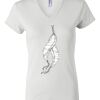 Women's Short Sleeve V-Neck T-Shirt Thumbnail