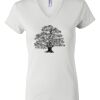 Women's Short Sleeve V-Neck T-Shirt Thumbnail