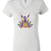 Women's Short Sleeve V-Neck T-Shirt Thumbnail