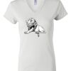 Women's Short Sleeve V-Neck T-Shirt Thumbnail