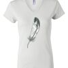 Women's Short Sleeve V-Neck T-Shirt Thumbnail