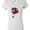 Women's Short Sleeve V-Neck T-Shirt Thumbnail