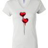 Women's Short Sleeve V-Neck T-Shirt Thumbnail