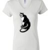 Women's Short Sleeve V-Neck T-Shirt Thumbnail