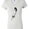 Women's Short Sleeve V-Neck T-Shirt Thumbnail