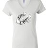 Women's Short Sleeve V-Neck T-Shirt Thumbnail