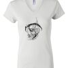 Women's Short Sleeve V-Neck T-Shirt Thumbnail