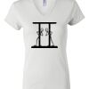 Women's Short Sleeve V-Neck T-Shirt Thumbnail