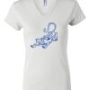 Women's Short Sleeve V-Neck T-Shirt Thumbnail