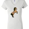 Women's Short Sleeve V-Neck T-Shirt Thumbnail