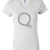 Women's Short Sleeve V-Neck T-Shirt Thumbnail