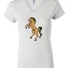 Women's Short Sleeve V-Neck T-Shirt Thumbnail