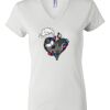 Women's Short Sleeve V-Neck T-Shirt Thumbnail