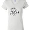 Women's Short Sleeve V-Neck T-Shirt Thumbnail