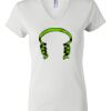 Women's Short Sleeve V-Neck T-Shirt Thumbnail