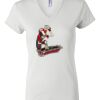 Women's Short Sleeve V-Neck T-Shirt Thumbnail