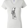 Women's Short Sleeve V-Neck T-Shirt Thumbnail