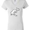 Women's Short Sleeve V-Neck T-Shirt Thumbnail