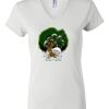 Women's Short Sleeve V-Neck T-Shirt Thumbnail