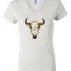 Women's Short Sleeve V-Neck T-Shirt Thumbnail