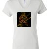 Women's Short Sleeve V-Neck T-Shirt Thumbnail