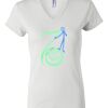 Women's Short Sleeve V-Neck T-Shirt Thumbnail