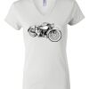 Women's Short Sleeve V-Neck T-Shirt Thumbnail