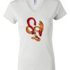 Women's Short Sleeve V-Neck T-Shirt Thumbnail