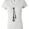 Women's Short Sleeve V-Neck T-Shirt Thumbnail