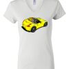 Women's Short Sleeve V-Neck T-Shirt Thumbnail