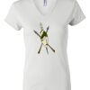 Women's Short Sleeve V-Neck T-Shirt Thumbnail