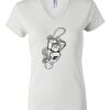 Women's Short Sleeve V-Neck T-Shirt Thumbnail