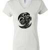 Women's Short Sleeve V-Neck T-Shirt Thumbnail