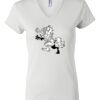 Women's Short Sleeve V-Neck T-Shirt Thumbnail