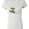 Women's Short Sleeve V-Neck T-Shirt Thumbnail