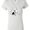 Women's Short Sleeve V-Neck T-Shirt Thumbnail