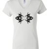 Women's Short Sleeve V-Neck T-Shirt Thumbnail