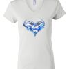 Women's Short Sleeve V-Neck T-Shirt Thumbnail