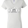 Women's Short Sleeve V-Neck T-Shirt Thumbnail