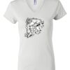 Women's Short Sleeve V-Neck T-Shirt Thumbnail